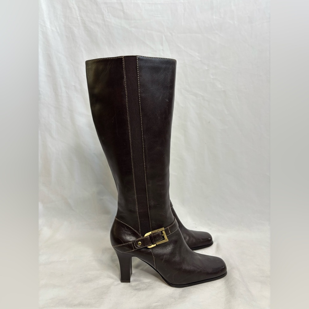 Anne Klein Heeled Knee High Boots